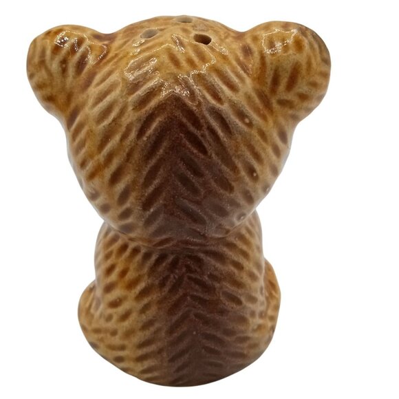 Salt Pepper Shakers Teddy Bear Cub Googly Eye Vintage Japan Set Cute 2.75 Inches - Picture 7 of 15